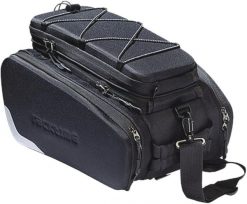 Torba na bagażnik Racktime Odin 2.0 Snapit 2.0. Czarne torby na ramię RACKTIME, bez wzorów, z nylonu, na ramię, bez dodatków. Za 429.55 zł.
