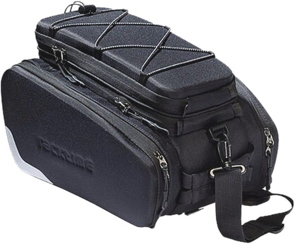 Torba na bagażnik Racktime Odin 2.0 Snapit 2.0. Czarne torby na ramię RACKTIME, bez wzorów, z nylonu, na ramię, bez dodatków. Za 558.95 zł.