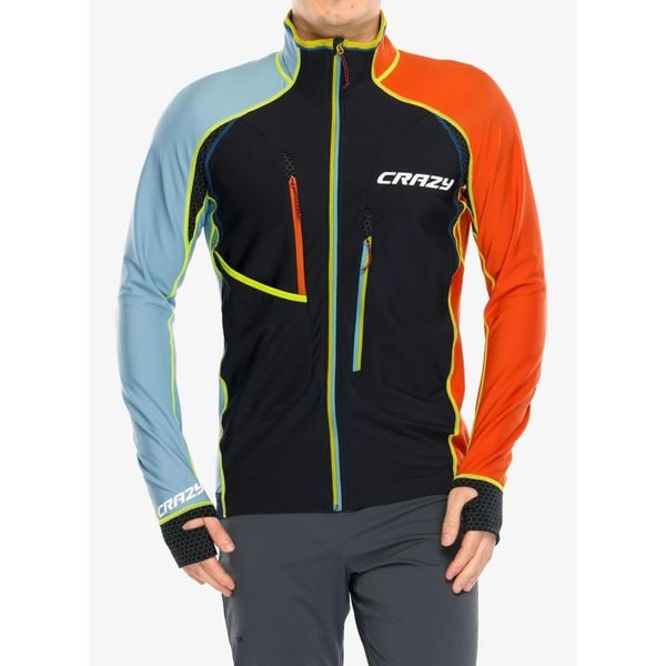 Bluza rozpinana męska Crazy Pull Acceleration. Czarne bluzy Crazy, na zimę, m, bez wzorów, bez kaptura. Za 833.99 zł.