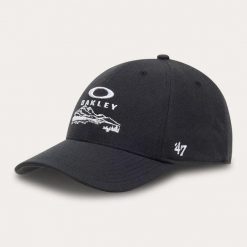 Czapka z daszkiem unisex Oakley 47 MVP czarna FOS902101-021. Czarne czapki z daszkiem Oakley, bez wzorów, z materiału. Za 161.01 zł.