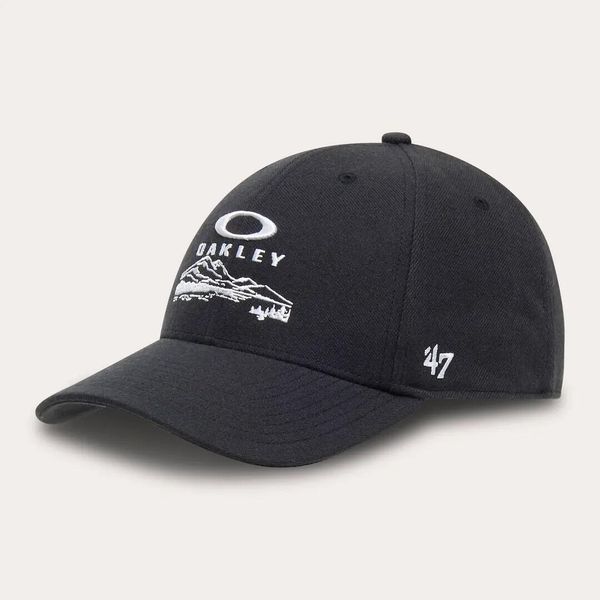 Czapka z daszkiem Oakley 47 MVP FOS902101-021. Czarne czapki z daszkiem Oakley, bez wzorów, z materiału. Za 161.01 zł.