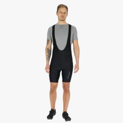 Spodenki rowerowe Męskie Swedemount Core Bib Short Tights szybkoschnące. Czarne spodenki rowerowe SWEDEMOUNT, m, bez wzorów, na fitness i siłownię. Za 329.99 zł.