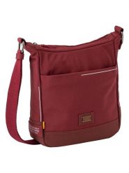 Camel Active Torebka "City" w kolorze bordowym - 22 x 23 x 8 cm rozmiar: onesize. Czerwone torby na ramię Camel Active, bez wzorów, z materiału, na ramię, małe, bez dodatków. Za 145.26 zł.
