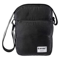 Torba Crossbody Sidero 4L. Czarne torby na ramię Hi-tec, bez wzorów, z poliesteru, na ramię, bez dodatków. Za 88.99 zł.