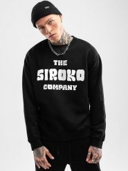 Siroko Bluza "Bond" w kolorze czarnym rozmiar: L. Czarne bluzy SIROKO, l, bez wzorów, bez kaptura. Za 119.40 zł.