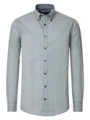 CASAMODA Koszula - Casual fit - w kolorze zielonym rozmiar: XL. Zielone koszule CASAMODA, xl, bez wzorów, z bawełny, bez kołnierzyka, bez ramiączek. Za 109.52 zł.