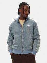 Adidas Kurtka jeansowa Firebird Adicolor KS4970 Niebieski Loose Fit. Niebieskie kurtki Adidas, m, bez wzorów, z bawełny, bez kaptura. Za 439.99 zł.