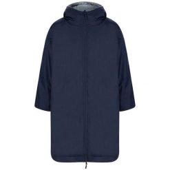 Szlafrok Unisex Dla Dorosłych Na Każdą Pogodę. Niebieskie szlafroki FINDEN & HALES, m, z aplikacjami, z materiału, bez ramiączek, długie, z kapturem. Za 526.99 zł.