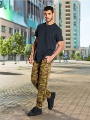 Spodnie jogger - wielobarwny. Joggery i bojówki Sinsay, l, bez wzorów. Za 39.99 zł.