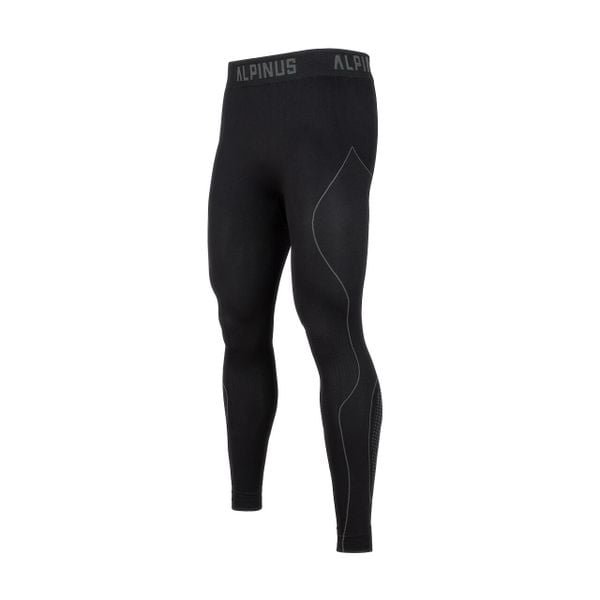 Spodnie termoaktywne trekkingowe męskie Alpinus Active Base Layer. Czarne bielizna termoaktywna Alpinus, m, bez wzorów, z elastanu, bez ramiączek, outdoorowe. Za 115.00 zł.