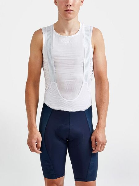 Craft Spodnie kolarskie "Pro Nano Bib" w kolorze granatowym rozmiar: XXL. Niebieskie szorty Craft, xxl, bez wzorów, z materiału. Za 232.68 zł.