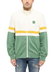 Mustang Bluza w kolorze kremowo-zielono-pomarańczowym rozmiar: L. Brązowe bluzy Mustang, l, bez wzorów, z bawełny, bez kaptura. Za 163.64 zł.