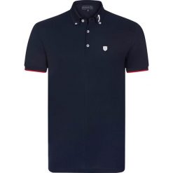 Koszulka polo "Trolley" w kolorze granatowym. Koszulki polo marki Sir Raymond Tailor. W wyprzedaży za 130.95 zł.