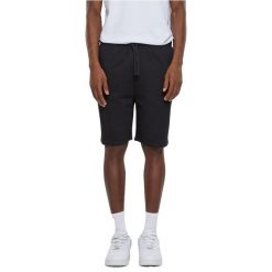 Lekkie Szorty Męskie Z Frotte. Czarne szorty Urban Classics, m, bez wzorów, sportowe. Za 84.99 zł.