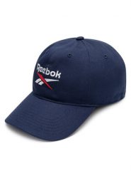 Reebok Czapka z daszkiem RBH1200-AW24 Granatowy. Niebieskie czapki z daszkiem Reebok, bez wzorów, z bawełny. Za 69.99 zł.