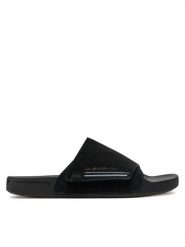 Quiksilver Klapki Rivi AQYL101378 Czarny. Czarne klapki Quiksilver, ze skóry. Za 159.99 zł.