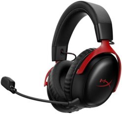 HyperX Cloud III S Wireless czerwony. Czerwone słuchawki bezprzewodowe HYPERX. Za 699.00 zł.