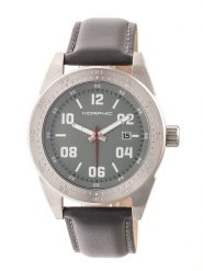 Morphic Zegarek kwarcowy "M63 Series" w kolorze szaro-srebrnym rozmiar: onesize. Szare, analogowe zegarki Morphic, srebrne. Za 173.99 zł.