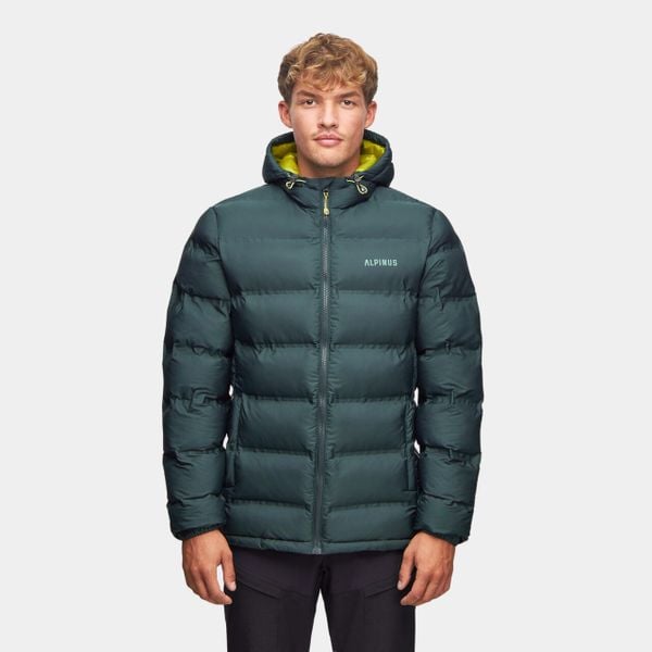 Kurtka turystyczna męska zimowa Alpinus Felskinn II. Zielone kurtki Alpinus, na zimę, m, bez wzorów, bez kaptura. Za 449.00 zł.