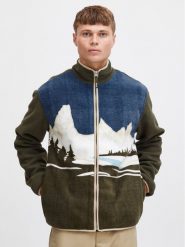 Solid Polar 21108084 Zielony Regular Fit. Zielone bluzy z polaru Solid, m, bez wzorów, z polaru, bez kaptura. Za 419.99 zł.