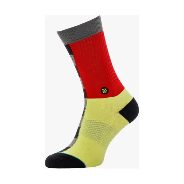 Stance Skarpety Split Check Blk , czarny, rozmiar L. Czarne skarpety Stance, bez wzorów, z bawełny. Za 59.99 zł.