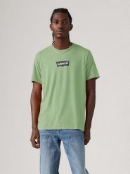 Levi´s Koszulka w kolorze zielonym rozmiar: S. Zielone bezrękawniki s, bez wzorów, z bawełny, bez kołnierzyka, bez ramiączek. Za 52.67 zł.