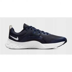 Buty treningowe męskie Nike DA1350434. Niebieskie buty treningowe Nike, bez wzorów, z gumy, na fitness i siłownię. Za 349.00 zł.
