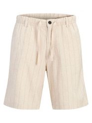 Jack & Jones Szorty "Jaiden" w kolorze beżowym rozmiar: S. Brązowe szorty Jack & Jones, s, bez wzorów, z bawełny. Za 83.42 zł.