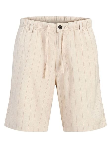 Jack & Jones Szorty "Jaiden" w kolorze beżowym rozmiar: L. Brązowe szorty Jack & Jones, l, bez wzorów, z bawełny. Za 106.38 zł.