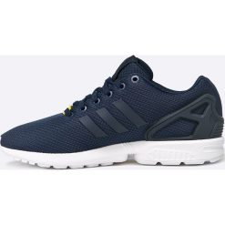 Adidas Originals - Buty ZX FLUX. Niebieskie buty sportowe casual adidas Originals, bez wzorów, z materiału, bez zapięcia. W wyprzedaży za 299.90 zł.