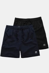 Męska Dresowe krótkie spodenki QuickDry dwupak. Zielone krótkie spodenki sportowe JAY-PI, m, bez wzorów, z dresówki. Za 215.99 zł.