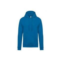 Bluza z kapturem Kariban. Niebieskie bluzy z kapturem KARIBAN, m, bez wzorów, z kapturem. Za 175.00 zł.