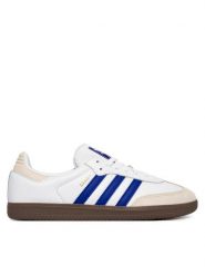 Adidas Sneakersy Samba Og JR0909 Biały. Białe buty sportowe casual Adidas, bez wzorów, ze skóry, bez zapięcia. Za 529.99 zł.