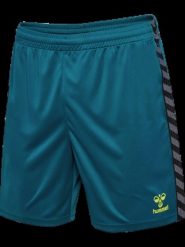 Hummel Szorty hmlAUTHENTIC PL SHORTS z 100% poliestru. Niebieskie krótkie spodenki sportowe Hummel, m, bez wzorów. Za 116.79 zł.