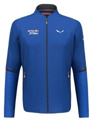 Salewa Kurtka polarowa "X-Alps" w kolorze niebieskim rozmiar: L. Niebieskie kurtki Salewa, l, bez wzorów, z materiału, bez kaptura. Za 392.76 zł.