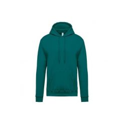 Bluza z kapturem Kariban. Zielone bluzy KARIBAN, m, bez wzorów, z kapturem. Za 175.50 zł.