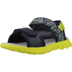 Sandały GEOX J SANDAL AIRADYUM BO Niebieski. Niebieskie sandały Geox, z syntetyku, bez zapięcia. Za 179.99 zł.