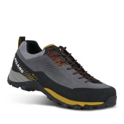 Buty turystyczne Kayland Miura GTX. Szare buty turystyczne Kayland, bez wzorów, z gore-texu, bez zapięcia, trekkingowe, gore-tex. Za 644.50 zł.