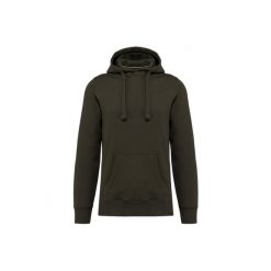 Bluza z kapturem Kariban. Brązowe bluzy z kapturem KARIBAN, m, bez wzorów, z kapturem. Za 146.50 zł.
