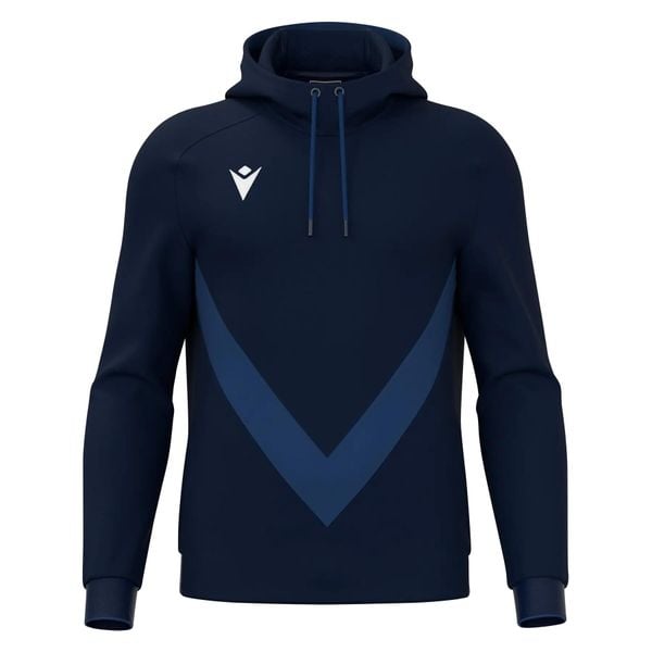 Bluza z kapturem Macron Fenders. Niebieskie bluzy z kapturem Macron, xl, bez wzorów, z dżerseju, z kapturem. Za 294.40 zł.