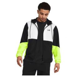 Kurtka treningowa męska Under Armour Legacy Windbreaker. Kurtki Under Armour, m, bez wzorów, bez kaptura. W wyprzedaży za 302.90 zł.