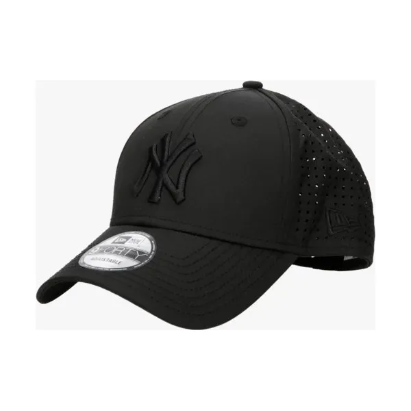 New Era Czapka Feather Perf 9Forty Ny Yankees New York Yanke , czarny, rozmiar ONE-SIZE. Czarne czapki z daszkiem New Era, bez wzorów, z materiału. Za 139.99 zł.