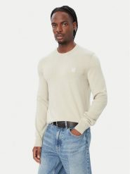 BOSS Sweter Kanovano 50527583 Beżowy Regular Fit. Brązowe swetry rozpinane Boss, m, bez wzorów, z bawełny, bez kołnierzyka, bez ramiączek. Za 599.99 zł.