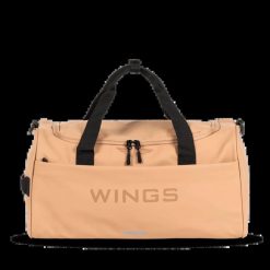 WINGS Torba podręczna STORK Cappuccino. Brązowe torby na ramię Wings, bez wzorów, z materiału, na ramię, bez dodatków. Za 174.93 zł.