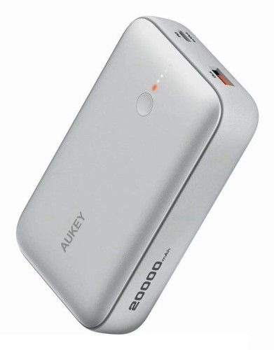 Powerbank Aukey Powerbank Spark Mini 20000mAh 20W USB-C/USB-A biały. Białe powerbanki Aukey. Za 220.99 zł.