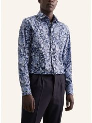 Seidensticker Koszula w kolorze granatowym rozmiar: 42. Niebieskie koszule Seidensticker, bez wzorów, z bawełny, bez kołnierzyka, bez ramiączek. Za 109.52 zł.