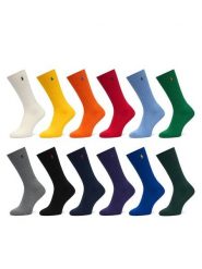 Polo Ralph Lauren Skarpety długie 449958849002 Kolorowy. Skarpety Polo Ralph Lauren, bez wzorów, z bawełny. Za 719.99 zł.
