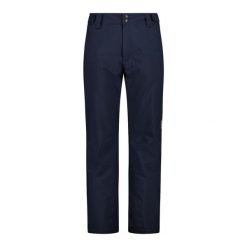 Spodnie męskie narciarskie CMP 33W1157. Niebieskie spodnie materiałowe CMP, l, bez wzorów, narciarskie. Za 409.99 zł.
