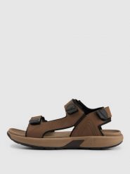 4F Sandały SVING męskie - brązowe 42. Brązowe sandały 4F, z gumy, bez zapięcia. Za 199.99 zł.
