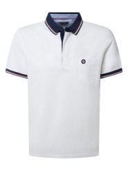 Pierre Cardin Koszulka polo w kolorze białym rozmiar: XXL. Białe koszulki polo Pierre Cardin, xxl, bez wzorów, z bawełny, bez kołnierzyka, bez ramiączek. Za 168.06 zł.